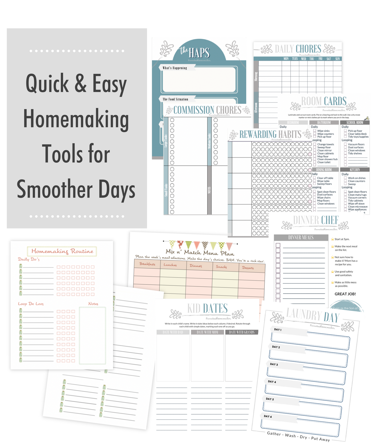 Quick & Easy Homemaking Tools for Smoother Days