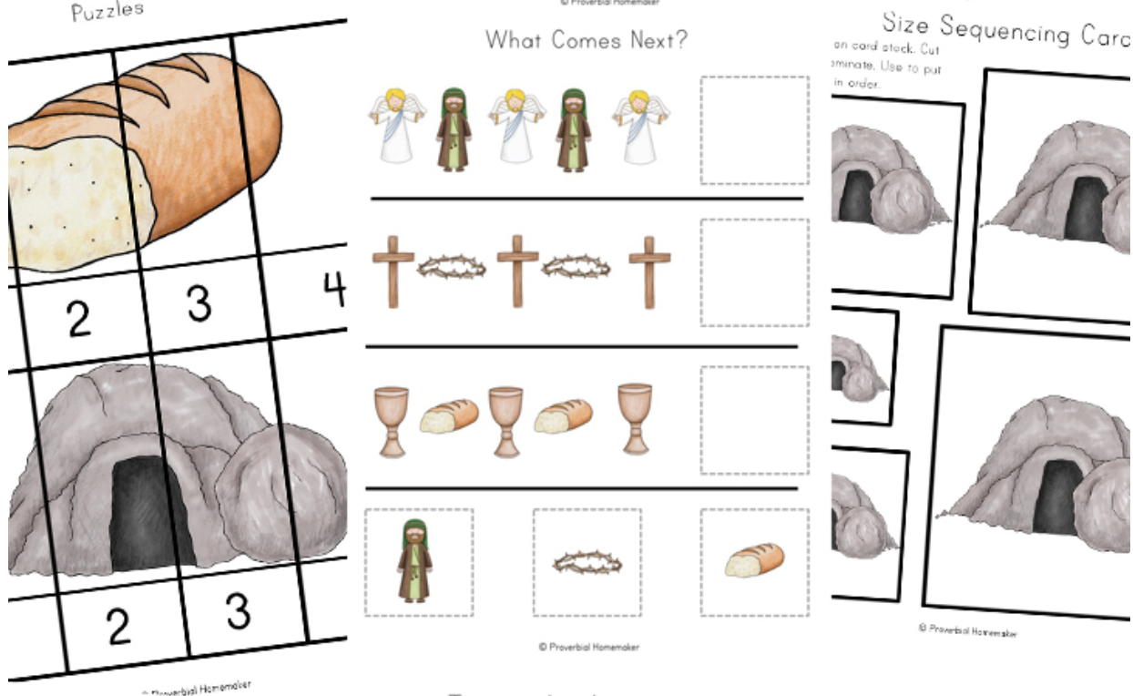 He is Risen Resurrection Sunday Printable Pack