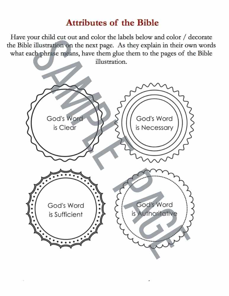 God's Word (Sound Words for Kids: Lessons in Theology, Unit 6)