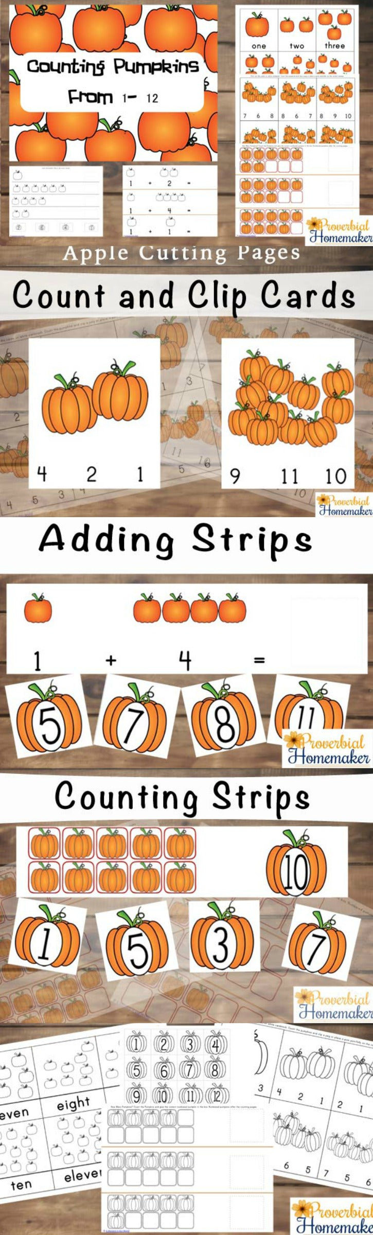 Counting Pumpkins Printable Pack