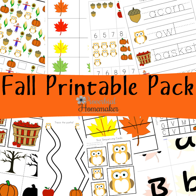 Fall Printable Pack
