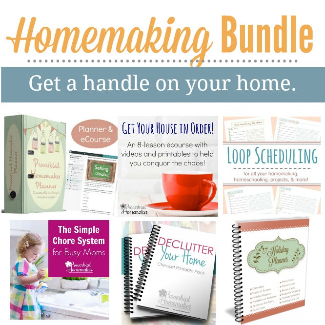 Homemaking Super Bundle