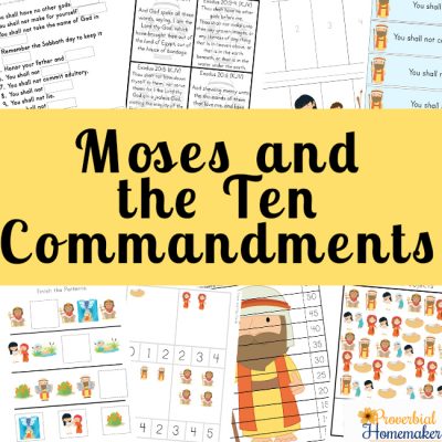 Moses and the 10 Commandments