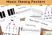 Beginner Music Theory Printable Pack