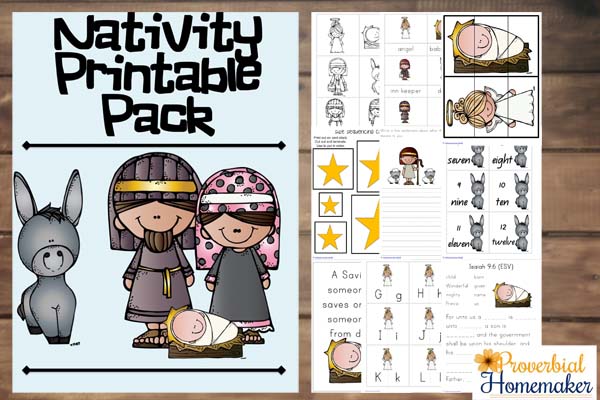 Nativity Printable Pack