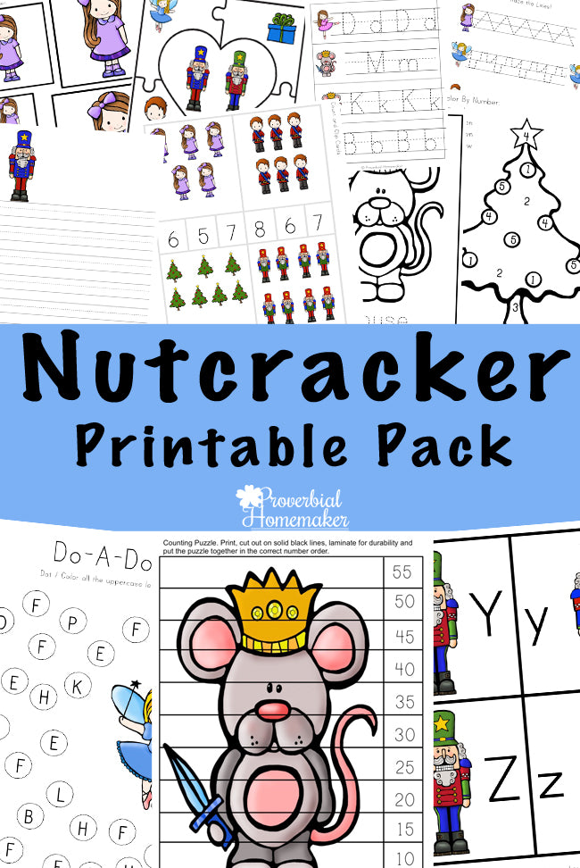 Nutcracker Printable Pack