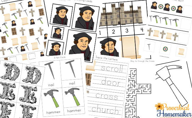 Reformation Day Printable Pack