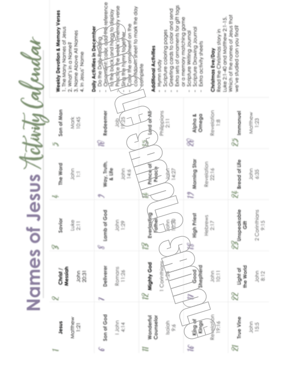 Names of Jesus