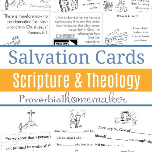 Scripture & Theology Cards: Salvation