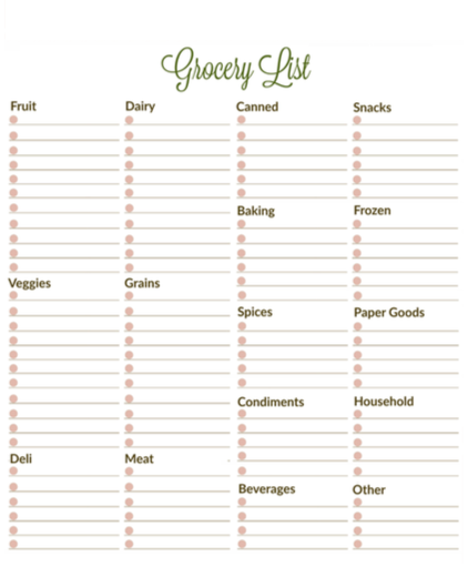 Holiday Planner for Thanksgiving & Christmas