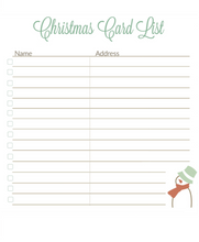Holiday Planner for Thanksgiving & Christmas