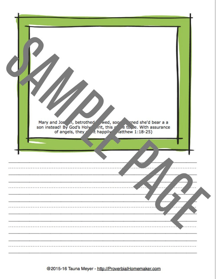 Christmas Brick Challenge & Learning Pack