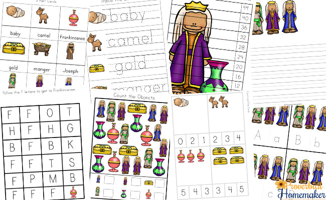 Three Kings Printable Pack & Bible Study