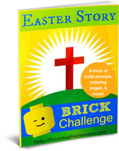 Easter Story Brick Challenge & Learning Pack