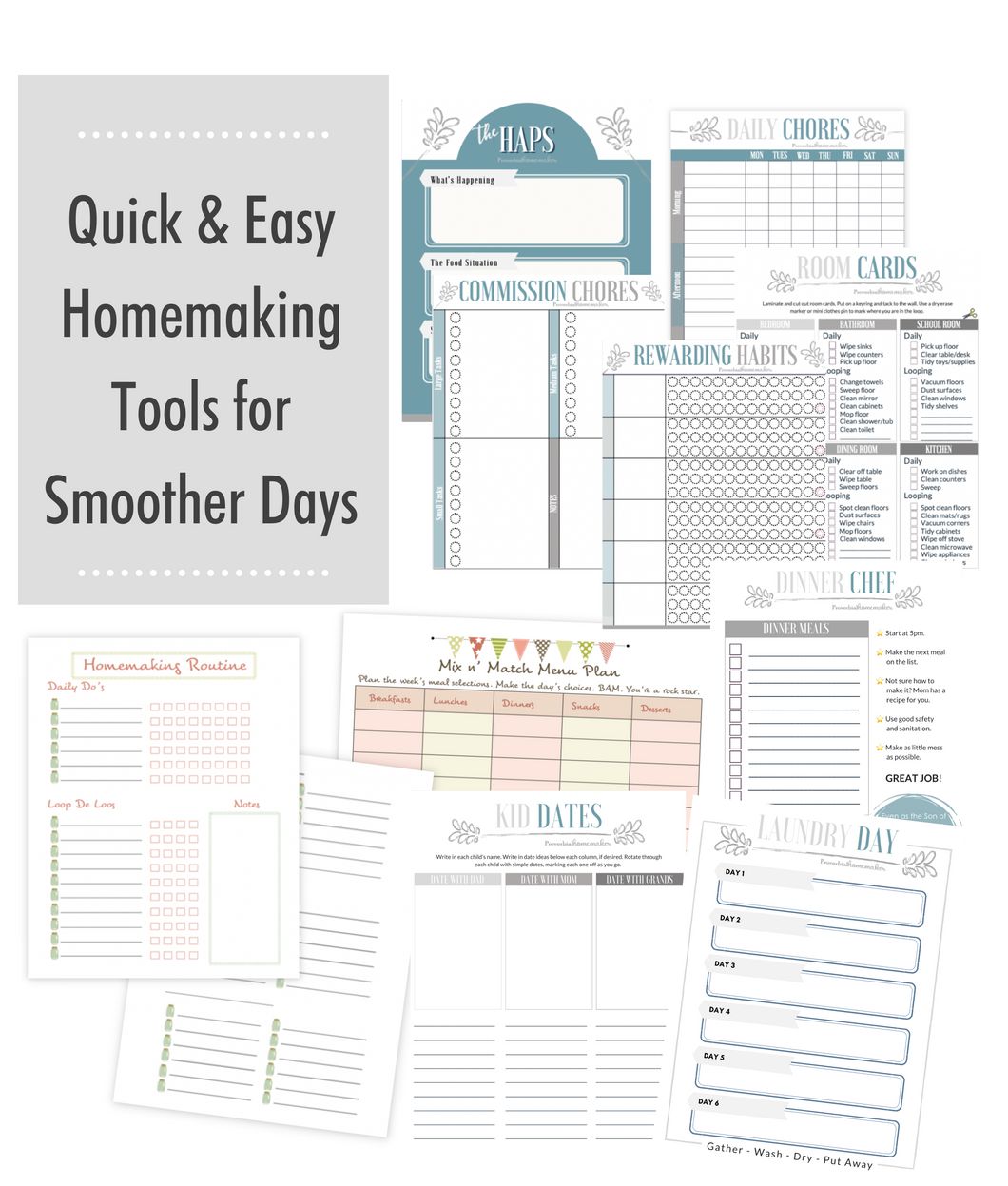 Quick & Easy Homemaking Tools for Smoother Days