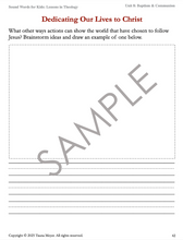 Baptism & Communion (Sound Words for Kids: Lessons in Theology, Unit 8)