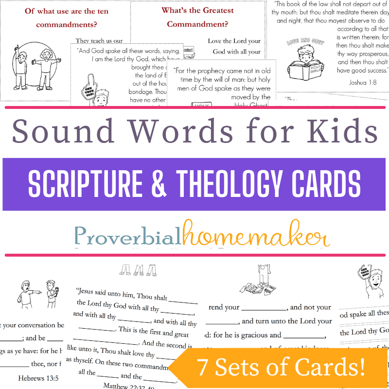 Scripture & Theology Card Bundle (ESV and KJV)