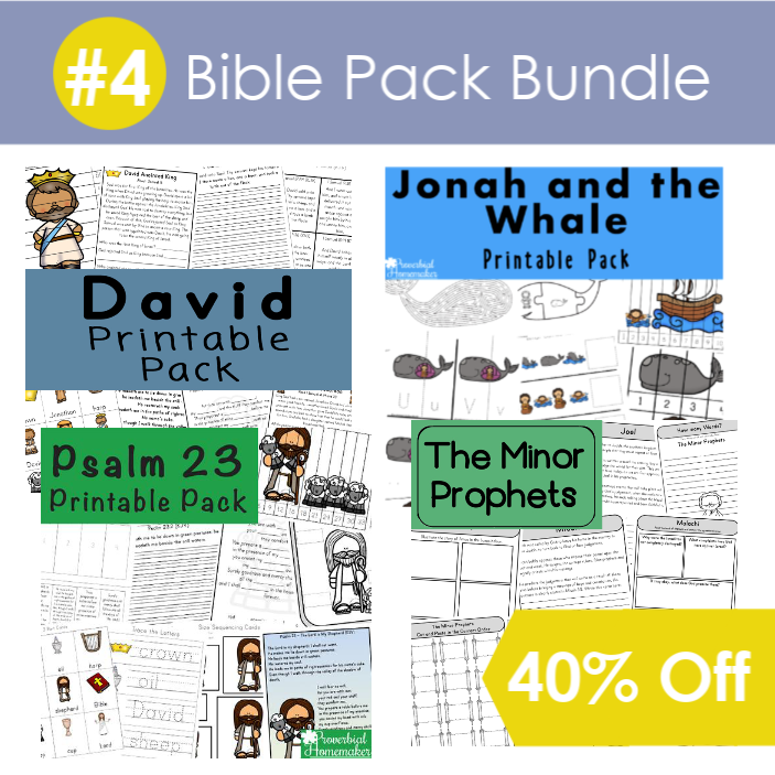 #4 Bible Pack Bundle – Proverbial Homemaker