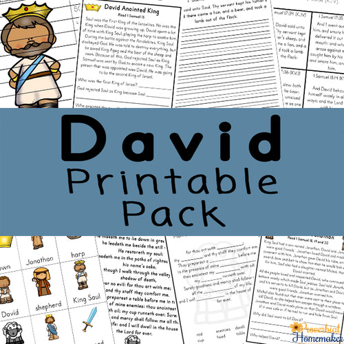 David Printable Pack