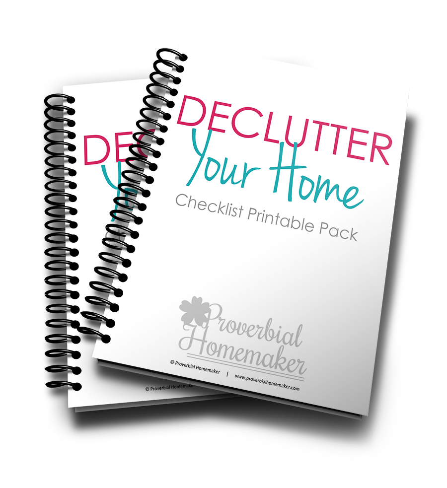 Decluttering Your Home Planner