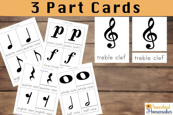 Beginner Music Theory Printable Pack