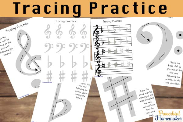 Beginner Music Theory Printable Pack