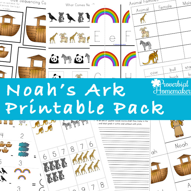 Noah's Ark Printable Pack