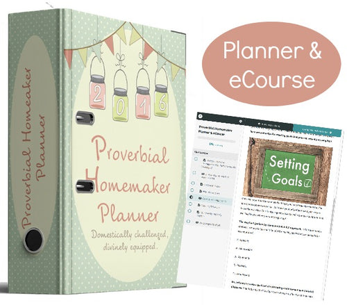 Proverbial Homemaker Planner & eCourse