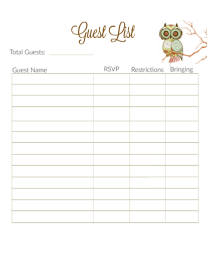 Holiday Planner for Thanksgiving & Christmas