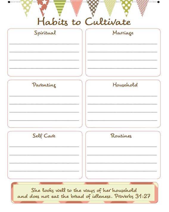 Proverbial Homemaker Planner & eCourse