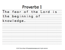 Proverbs Brick Challenge & Learning Pack