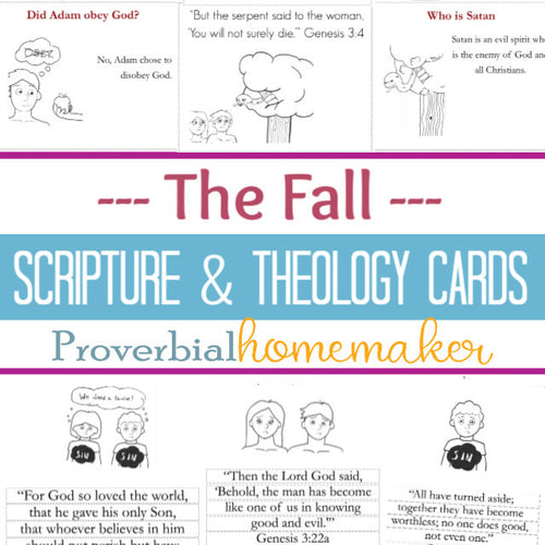 Scripture & Theology Cards: The Fall