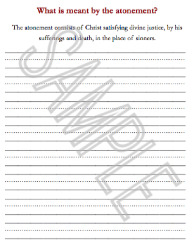 Christ and His Work (Sound Words for Kids: Lessons in Theology, Unit 5)