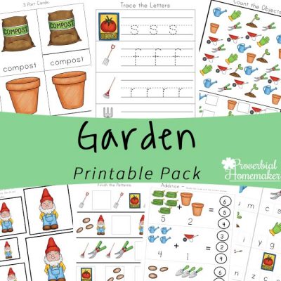 Garden Printable Pack