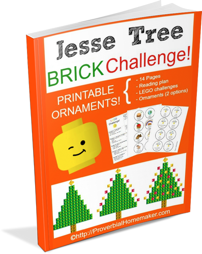 Jesse Tree Brick Challenge & Ornaments